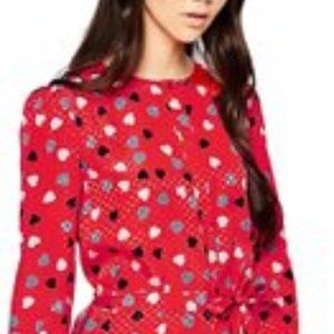 See by Chloe Red Heart Dress